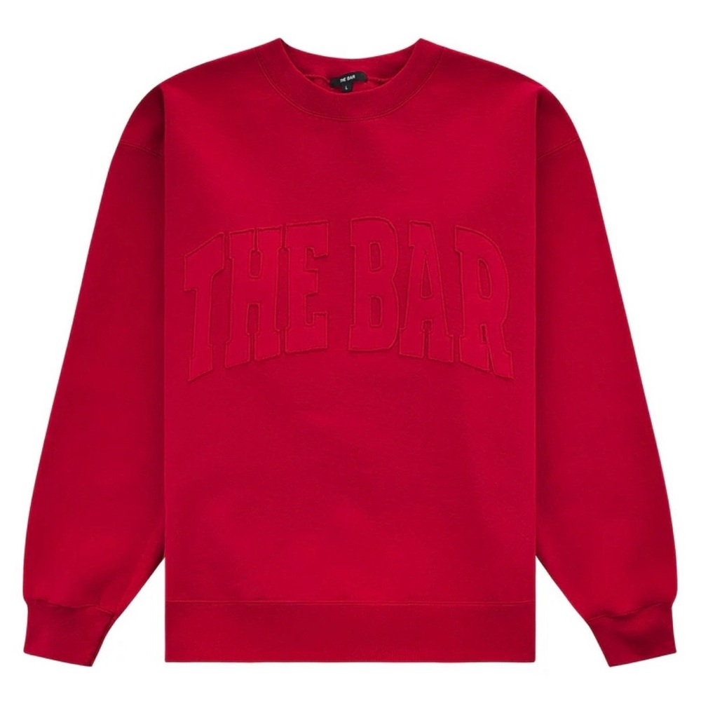 The Bar Heritage Sweatshirt - Ruby - Women’s Medium ⭐️NWOT⭐️